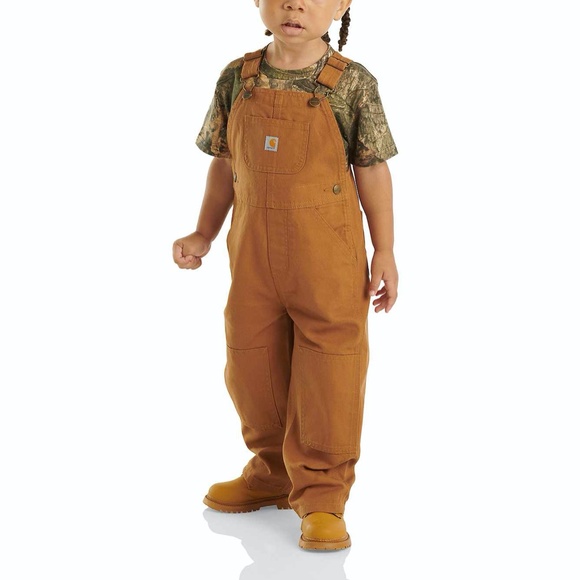 Carhartt Kids Overalls - Brown - Picture 1 of 7